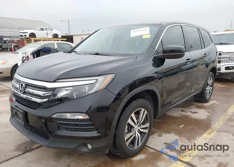 2018 Honda Pilot Ex-L из США, поврежденный, VIN 5FNYF5H56JB013319
